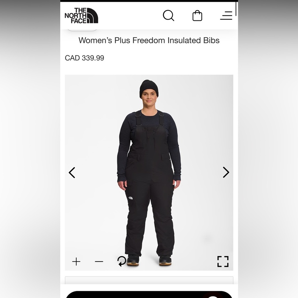 The North Face Woman’s Bibs BNWT